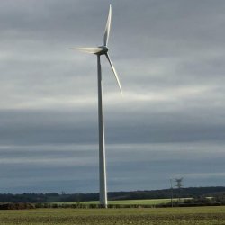 Enercon E66 Windenergieanlagen im Betriebszustand
