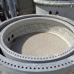 Sección de cimentación / lata / anillo de inserción V52