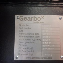 GEARBOX ECHESA PE880A_NEW for AE46 windturbine
