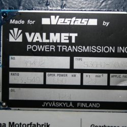 Gearbox Valmet S3GHD-506X (660 kW)