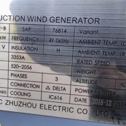 Generator FYS0-2B für Senvion 3 XM 60HZ