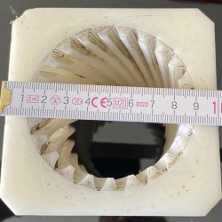 Führungsblock Interne Spline Zahnung für LM Rotorblätter 126201 für LM 19.1