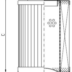 Hydac 0030 D 010 BN4HC Filtre (Pièce de remplacement par Mahle / Filtration group)