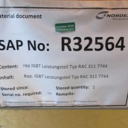 IGBT Leistungsteil RAC311 7744, Woodward KP-32564