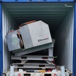 TGM stored in sliding container