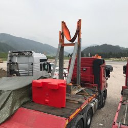 V66 transport frame for baldes