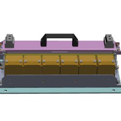 Pitch Akku-Pack, wiederverwendbarer Metallrahmen für GE 1.5MW ausgestattet mit dem SSB-Pitch-System.