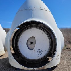 V80 1.8 MW Hub and Nose cone