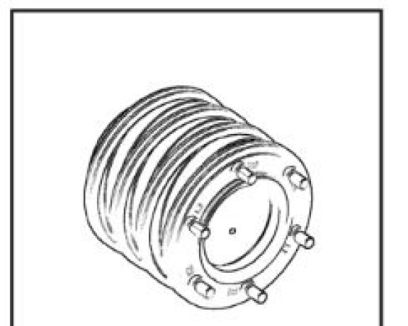 3-144-20 Slip Ring Only, No Earth Ring (8.5° offset)
