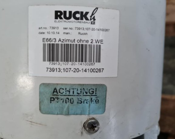 Azimutmotor inkl. Getriebe / yaw motor incl. gearbox für Enercon E-66 / E-70