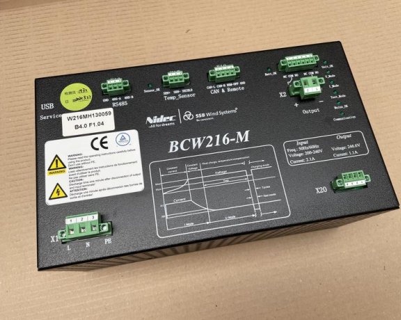 BATTERY CHARGER 216VDC