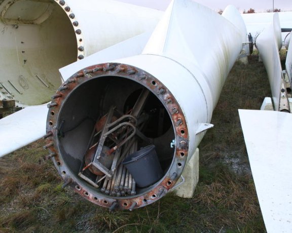 Set de palas LM 17 para Wind World 500 kW