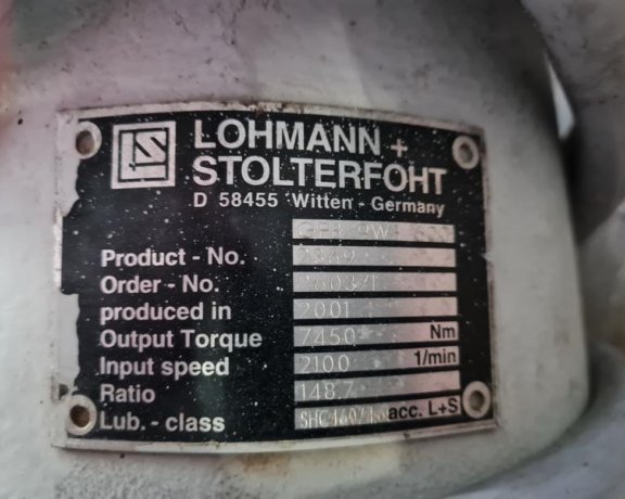 Blattverstellmotor mit Getriebe / pitch motor with gearbox für Enercon E-66 / E-70