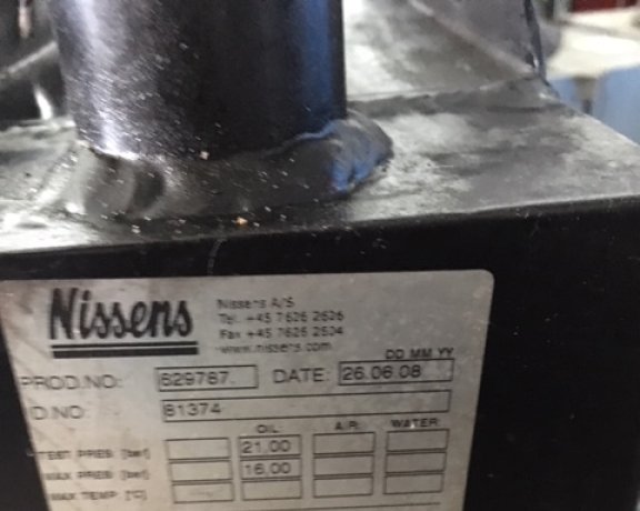cooler Nissens 629787 for Bonus B62/1300