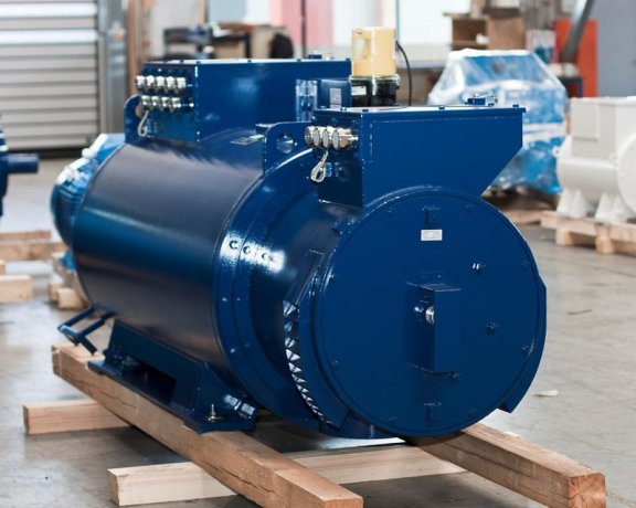 Elin Generator for the Sinovel SL 1500 wind turbine (power 1500 kW) 60 Hz