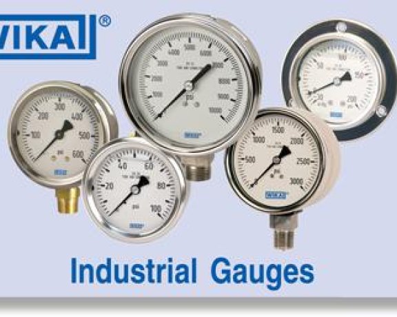 Pressure gauge with G1/4&quot; bottom-connection, Silicon filling, range to 250 bar max