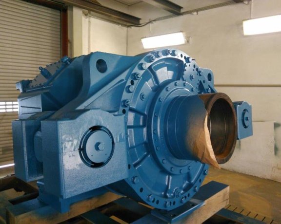 Getriebe Eickhoff 1,5 MW Bj.2014 für Nordex/Südwind/RePower MD77 inkl. Hauptwelle+Spannsatz