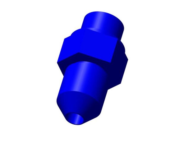 HYDRAULIC FITTING CONNECTION MALE 4M10F80MXS