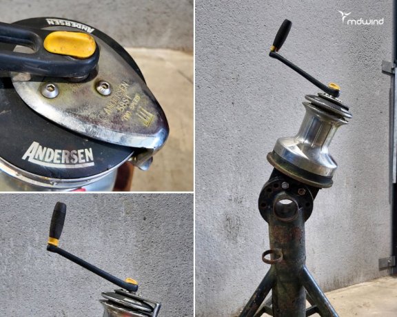 Manual winch