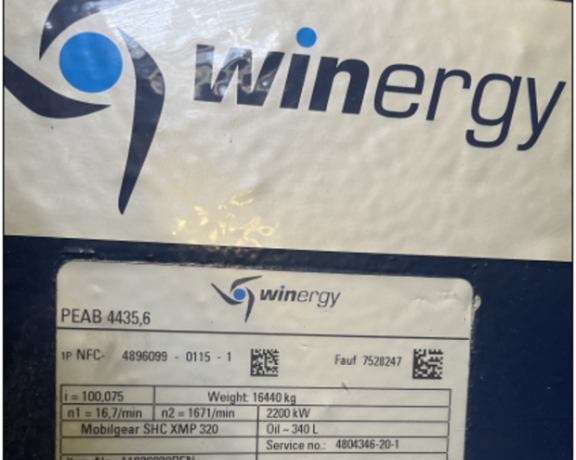 Gearbox V80 Winergy <a href="/manufacturers/winergy" hreflang="en">Winergy</a> PEAB 4435.6 (1) Gearbox V80 Winergy <a href="/manufacturers/winergy" hreflang="en">Winergy</a> PEAB 4435.6 (1)