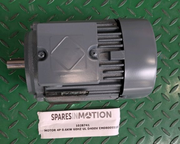 MOTOR 4P 0.6KW 60HZ UL D400V EM0800551E0 Acciona 1028741