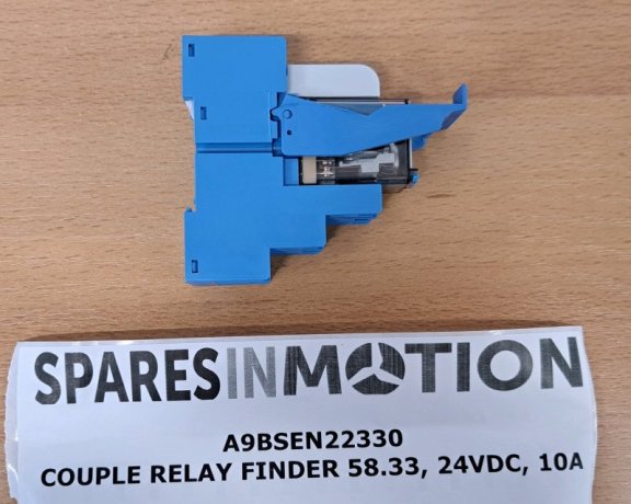 COUPLE RELAY FINDER 58.33, 24VDC, 10A <a href="/wind-turbine-brands/siemens-wind-turbine-parts-repairs" hreflang="en">Siemens</a> A9BSEN22330 