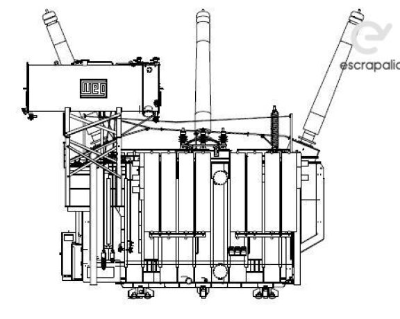 Transformer 500/34.5 kV – 96/128/160 MVA