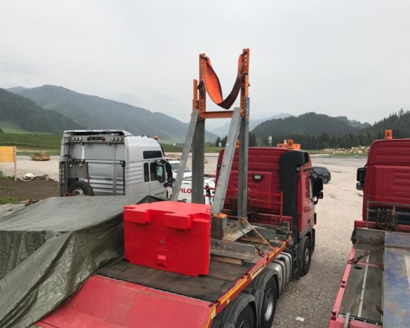 V66 transport frame for baldes