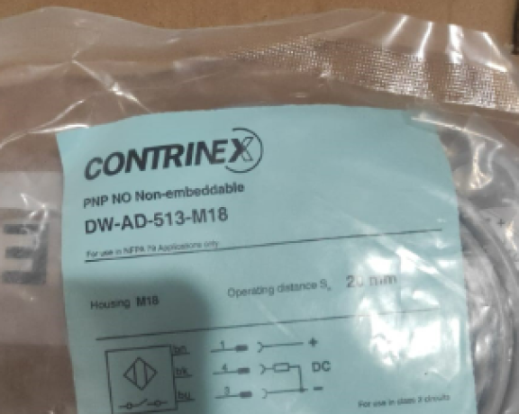 CONTRIMEX DW-AD-513-M18 INDUCTIVE SENSOR