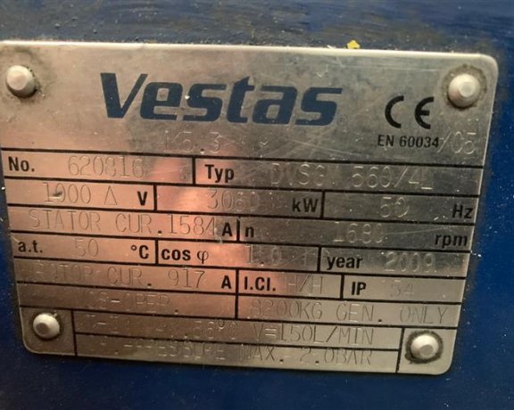 namepalte GENerator DVSGM 560/4L 