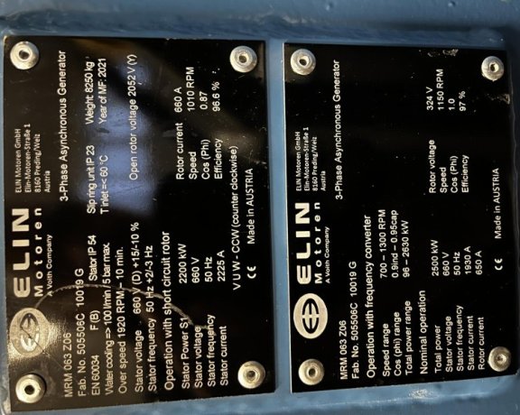 ELIN GENERATOR for Nordex N90, N100 <a href="/manufacturers/elin" hreflang="en">Elin</a> 