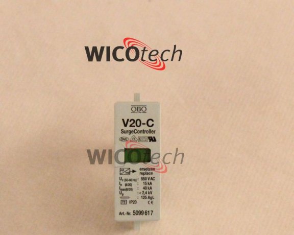 Regulador de sobretensiones OBO V20-C 0-550