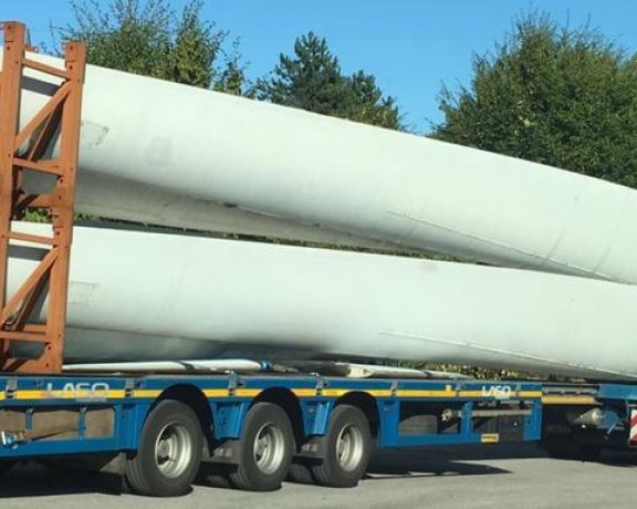 Cadre de transport pour pales LM 19.1