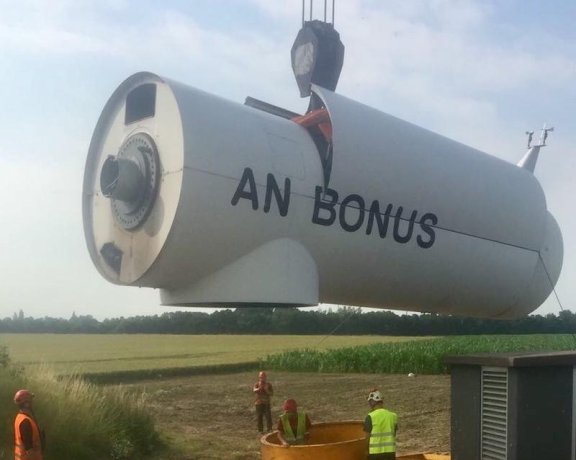 Cadre de transport pour nacelle Bonus 1.3