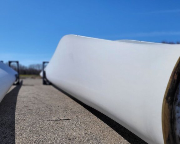 V80 1.8 MW 39M Blade set