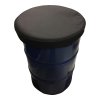 Insulation lid for 200L drum. Can be combined with drum heater or insulation jacket. Color: Black.