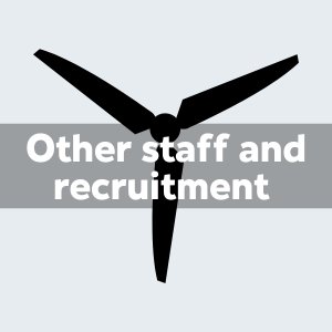 Other staff and recruitment