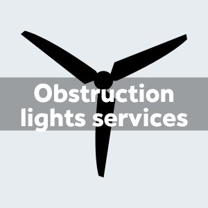 wind farm Obstruction lights services