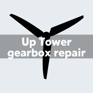 Up Tower Gearbox Repair wind turbine