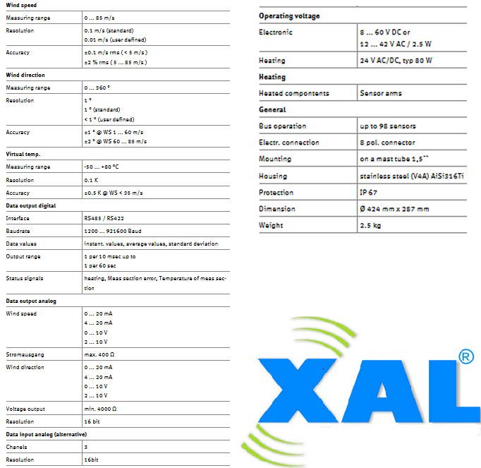ULTRASONIC ANEMOMETER 2D IMPROVED / THIES CLIMA